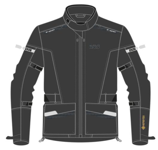 iXS Tour Jacke Horizon-GTX 003 (Grösse: LM) von iXS