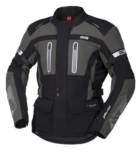 iXS Motorradjacke Tour Jacke Pacora-ST - schwarz-grau (Grösse: LXL) von iXS