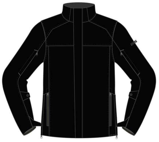 iXS Motorradjacke Urban Jacke Destination-ST-Plus - schwarz (Grösse: 2XL) von iXS