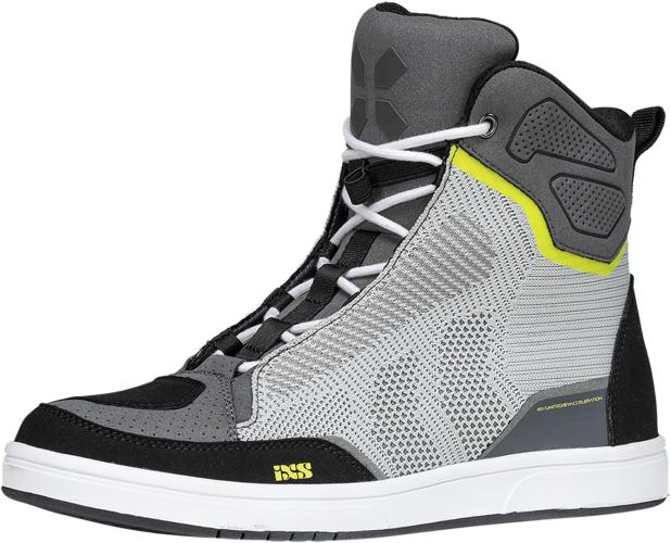 iXS Rapid-Air 1.0 Sneakers - hellgrau - schwarz (Grösse: 38) von iXS