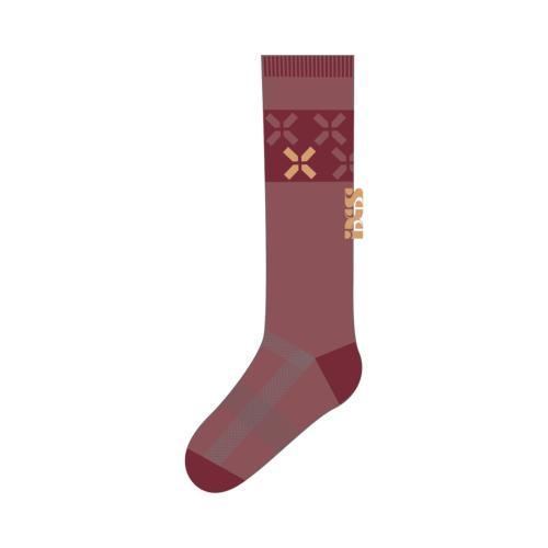 iXS Socken 2.0 mars-dark red (Grösse: M) von iXS