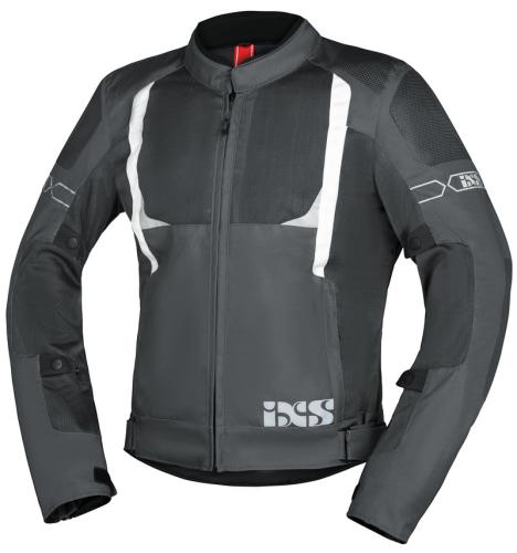 iXS Sport Jacke Trigonis-Air - darkgrey-grey-white (Grösse: 4XL) von iXS