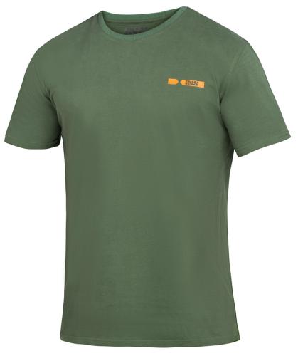 iXS T-Shirt Team - oliv-orange (Grösse: 2XL) von iXS