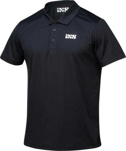 iXS Team Polo-Shirt Active - schwarz (Grösse: 2XL) von iXS