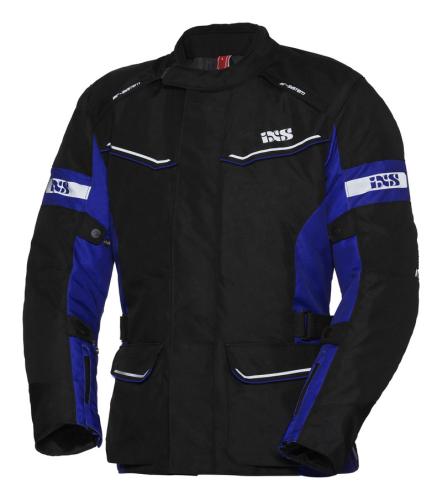 iXS Motorradjacke Damen Tour Evans ST - schwarz-blau (Grösse: DL) von iXS