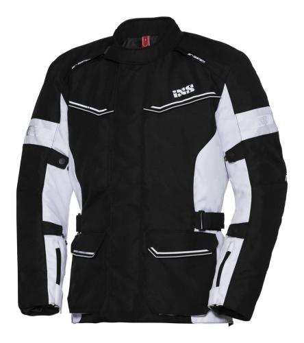 iXS Motorradjacke Damen Tour Evans ST - schwarz-weiss (Grösse: D2XL) von iXS