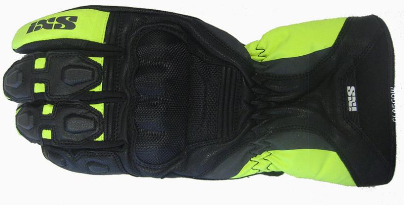 iXS Tour Handschuhe Glasgow-ST - schwarz-gelb (Grösse: 4XL) von iXS