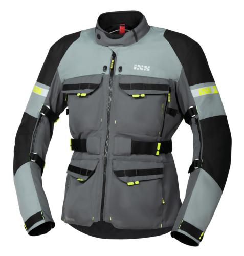 iXS Tour Jacke Adventure-GTX - grey-silver-black (Grösse: 3XL) von iXS