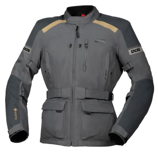 iXS Tour Jacke Master-GTX - brightgrey-darkgrey (Grösse: M) von iXS