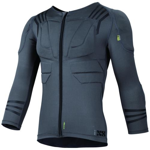 iXS Trigger Jersey upper body predective - grey (Grösse: LXL) von iXS