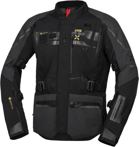 iXS Venture-GTX 1.0 Laminatjacke - schwarz-mittelgrau (Grösse: 2XL) von iXS