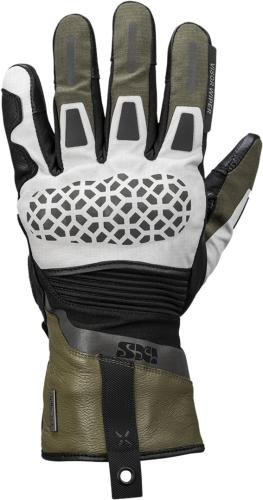 iXS Venture-STX 1.0 Laminathandschuhe - hellgrau-oliv - schwarz (Grösse: 2XL) von iXS