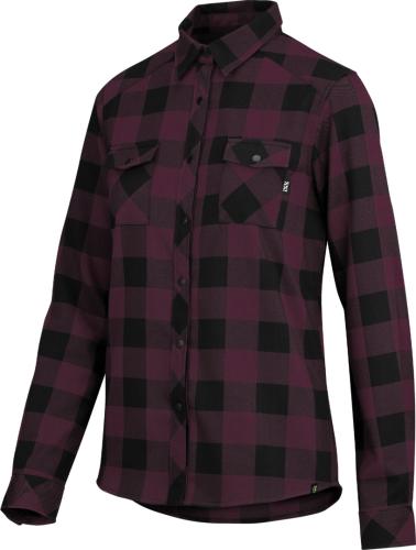 iXS Women's Carve Digger Shirt - raisin-black (Grösse: 34) von iXS