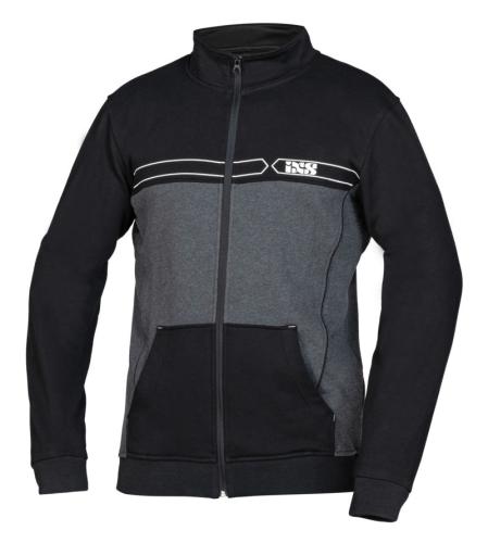 iXS Motorradjacke Zip Jacke iXS Motorradjacke-Team - schwarz-grau (Grösse: L) von iXS