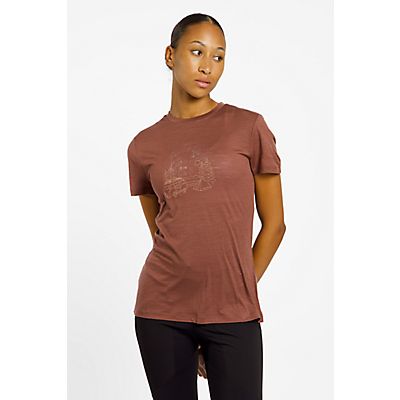 Merino 150 Tech Lite III Van Camp Damen T-Shirt von icebreaker