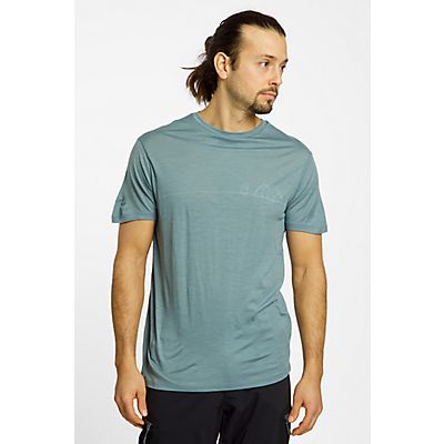 Merino 150 Tech Lite Single Line Camp Herren T-Shirt von icebreaker