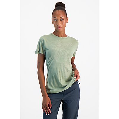 Merino 150 Tech Lite Winter Floral Damen T-Shirt von icebreaker