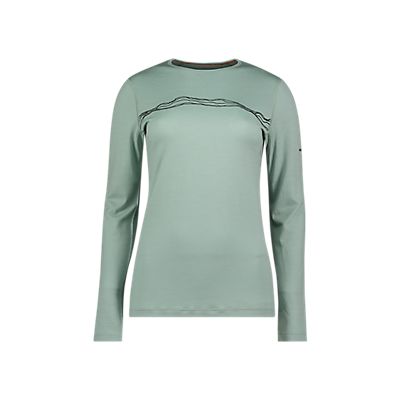 Merino 200 Oasis Mountain Pulse Damen Thermo Longsleeve von icebreaker