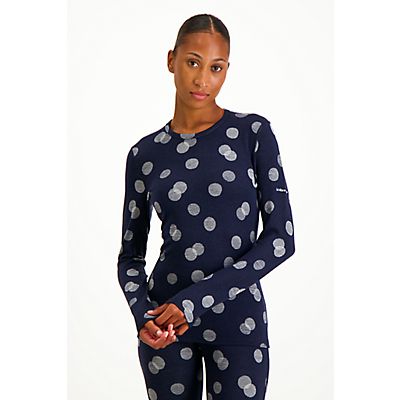 Merino 260 Vertex Falling Flakes Damen Thermo Longsleeve Merino 260 Vertex Falling Flakes Damen Thermo Longsleeve von icebreaker