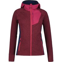 ICEPEAK Damen Fleecejacke Donnelly Hoodie beere | L von icepeak