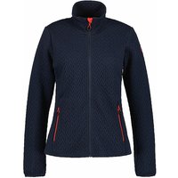 ICEPEAK Damen Fleecejacke Fresnes dunkelblau | L von icepeak