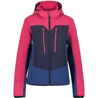 ICEPEAK Damen Touren Softshelljacke Dwight Hoodie dunkelblau | 34 von icepeak