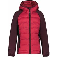 ICEPEAK Mädchen Wander Isojacke Kangley Hoodie pink | 128 von icepeak