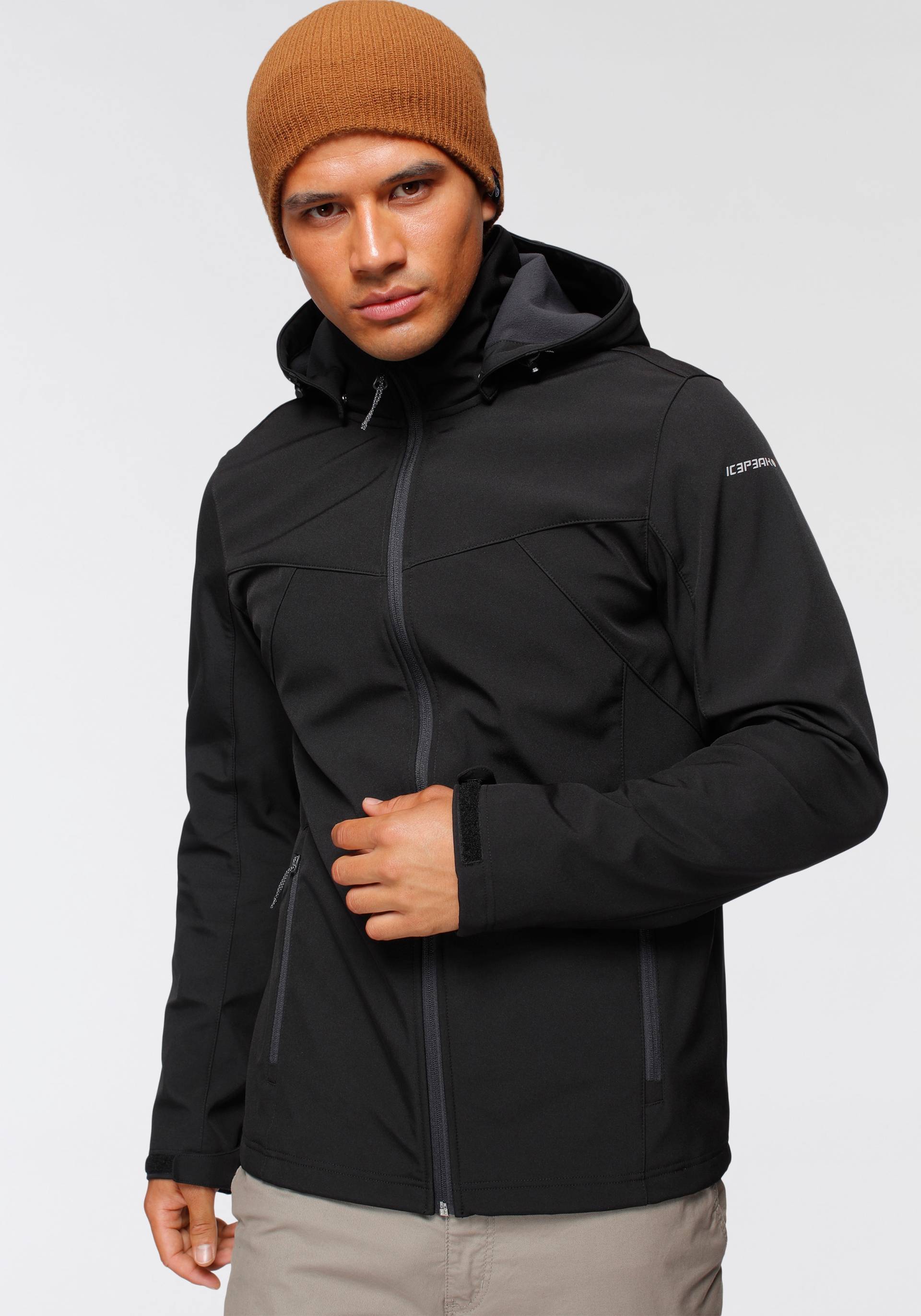 Icepeak Softshelljacke »BRIMFIELD«, (1 St.), mit Kapuze Icepeak Softshelljacke »BRIMFIELD«, (1 St.), mit Kapuze von icepeak