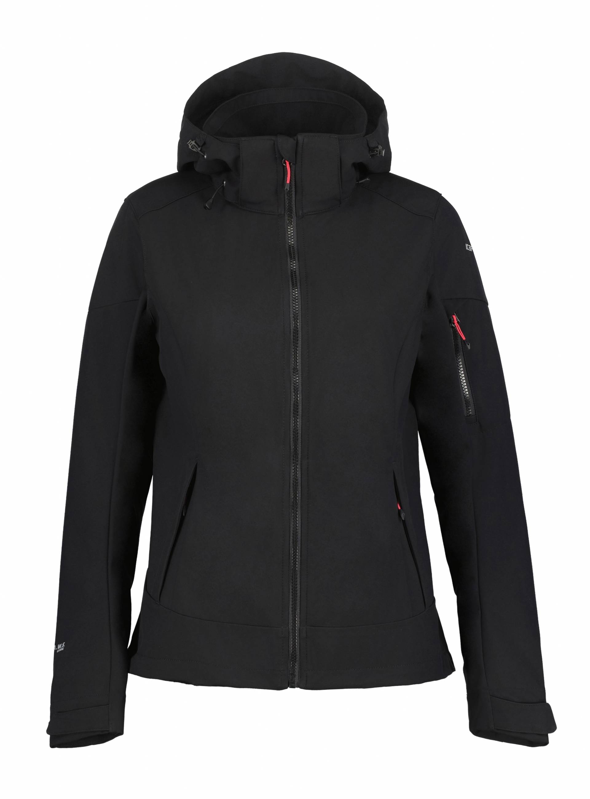 Icepeak Softshelljacke »D SOFTSHELLJACKE BATHGATE«, (1 St.), mit Kapuze, Wasserabweisend von icepeak