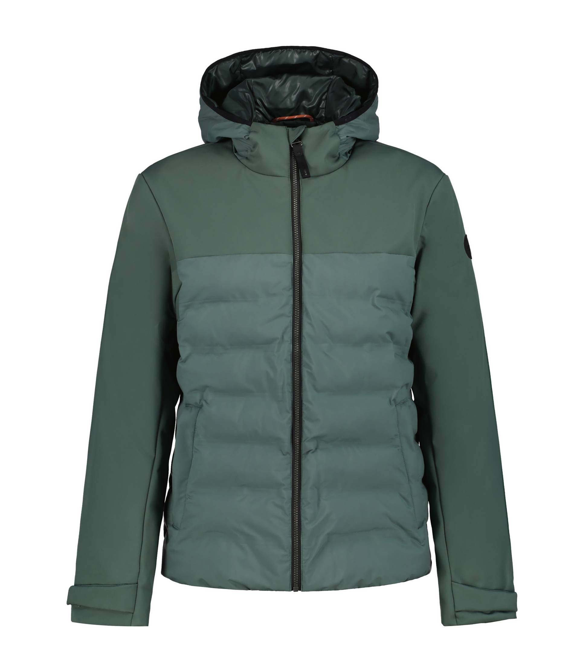 Icepeak Softshelljacke »H STRICKFLEECEJACKE AGAR«, mit Kapuze, mit Logopatch am Oberarm von icepeak