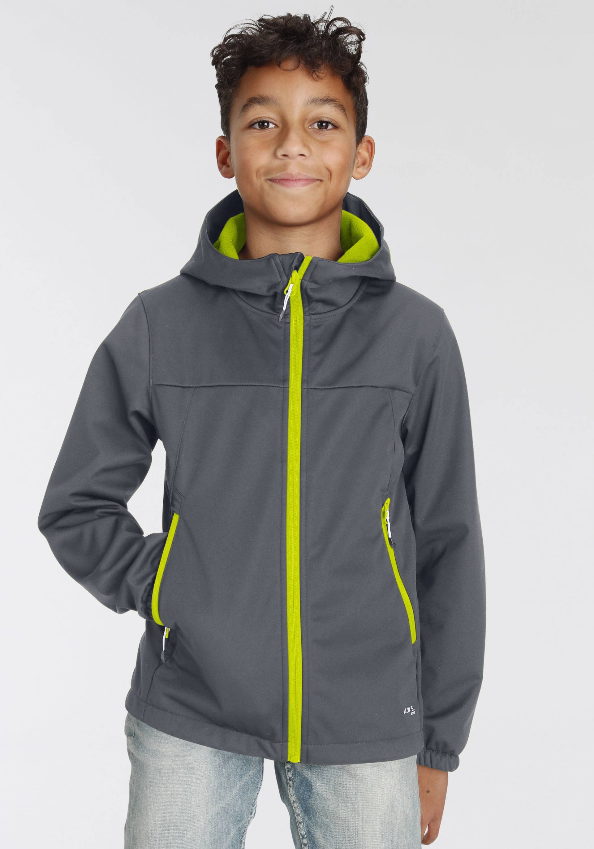 Icepeak Softshelljacke »KONAN JR«, (1 St.), mit Kapuze von icepeak