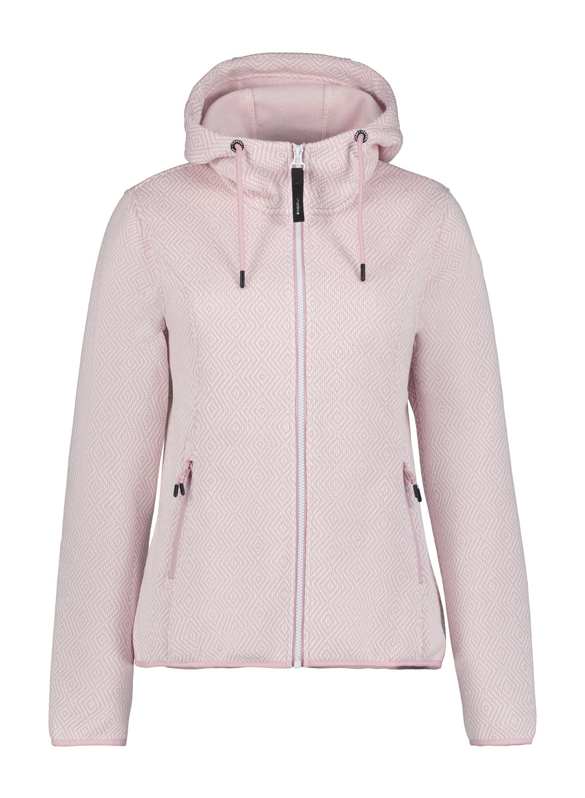 Icepeak Strickjacke »D STRICKFLEECE JACKE AUEN«, in gemusteter Optik von icepeak