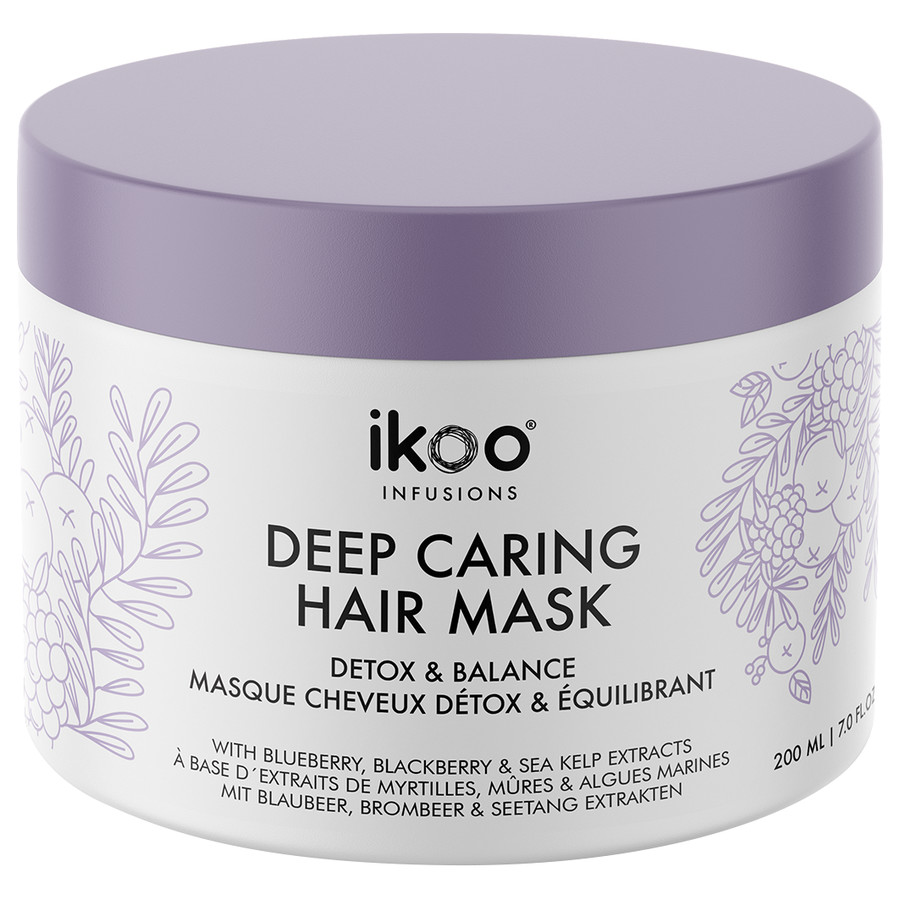 ikoo  ikoo Deep Caring Mask - Detox & Balance haarbalsam 200.0 ml von ikoo