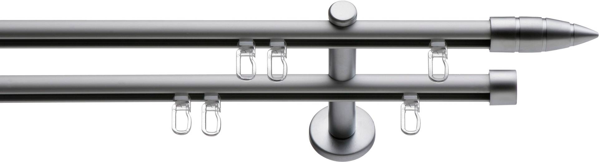 indeko Gardinenstange »Menorca«, 2 läufig-läufig, Fixmass, Innenlauf Komplett-Set inkl. Gleitern und Montagematerial indeko Gardinenstange »Menorca«, 2 läufig-läufig, Fixmass, Innenlauf Komplett-Set inkl. Gleitern und Montagematerial von indeko