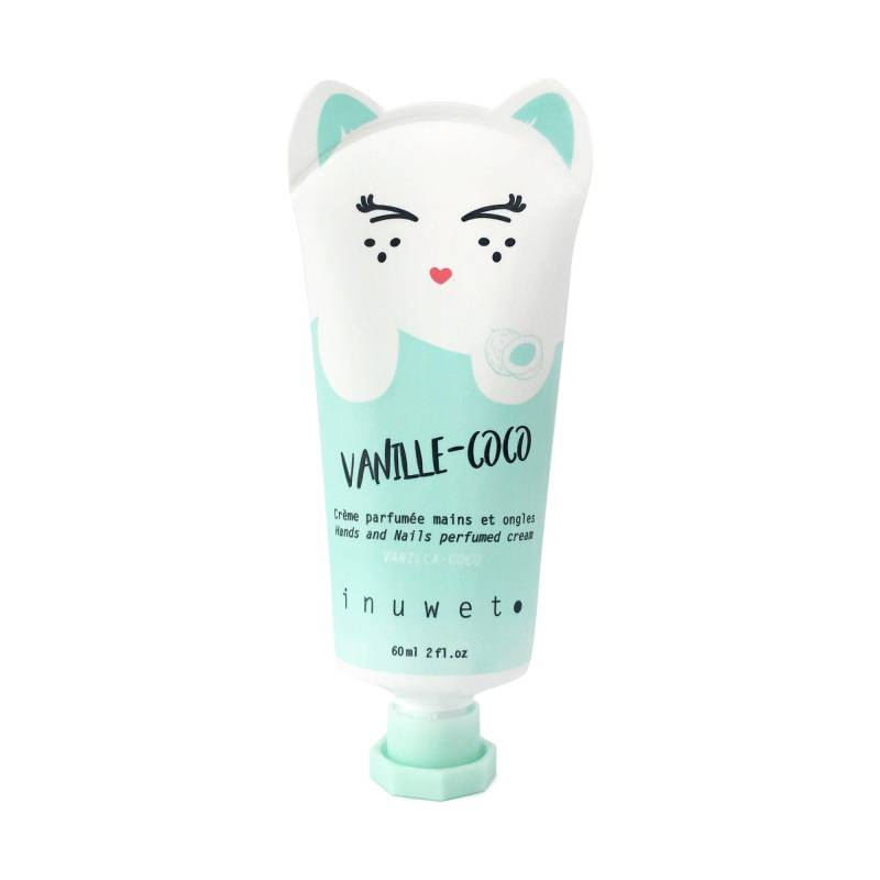 Crème Mains Coco Vanille Damen Aquamarine 60 ml von inuwet