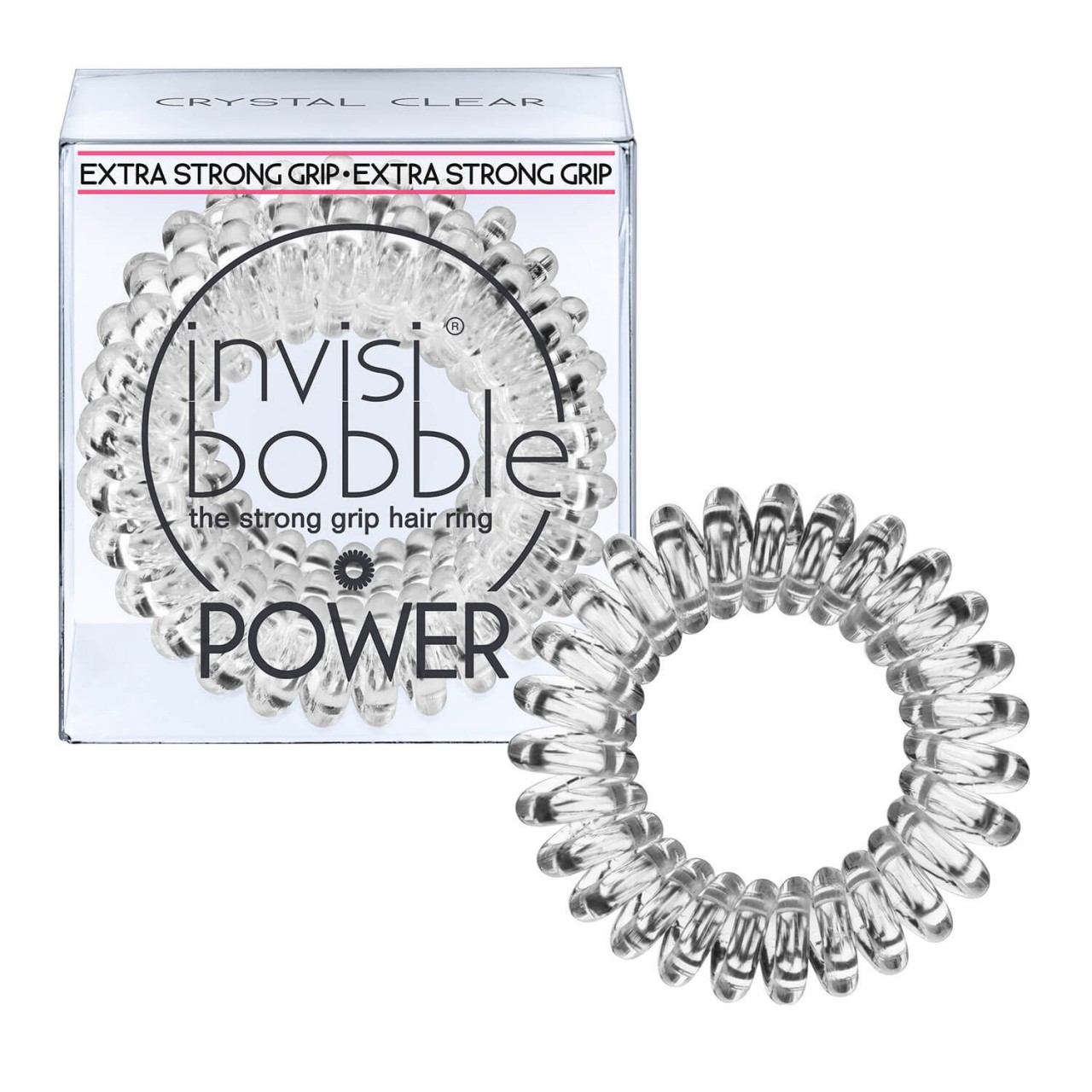 POWER - Crystal Clear von invisibobble