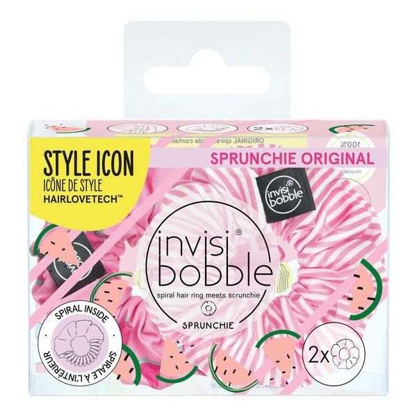 Sprunchie Fruit Fiesta One In A Melon Damen Rosa 2 pezzi von invisibobble