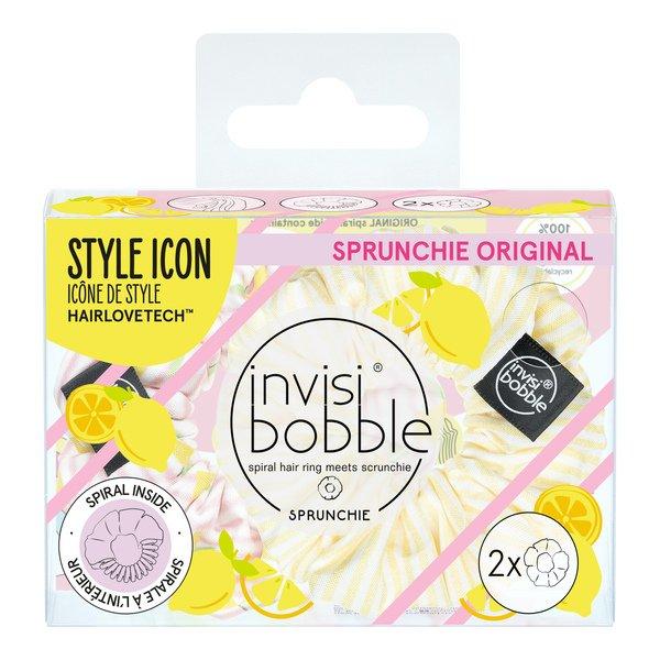 Sprunchie Fruit Fiesta Simply The Zest Damen Gelb 2 pezzi von invisibobble