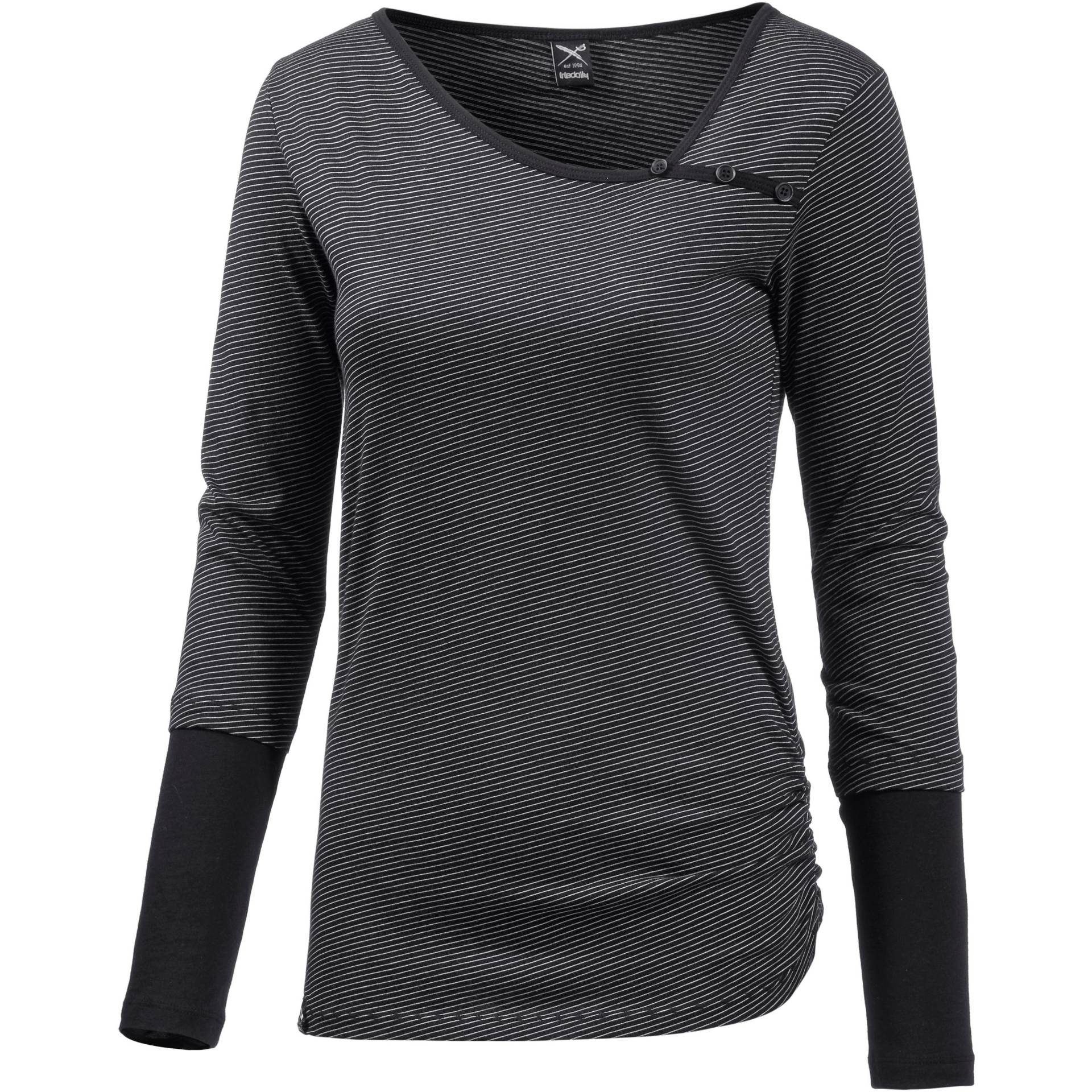 iriedaily Asym Stripe Langarmshirt Damen iriedaily Asym Stripe Langarmshirt Damen von iriedaily