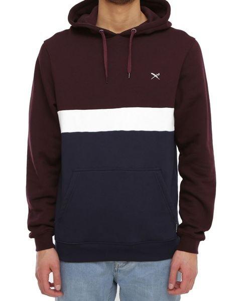 Court 2 Hoodie Aubergine - Sweatshirt Herren Herren Lila S von iriedaily