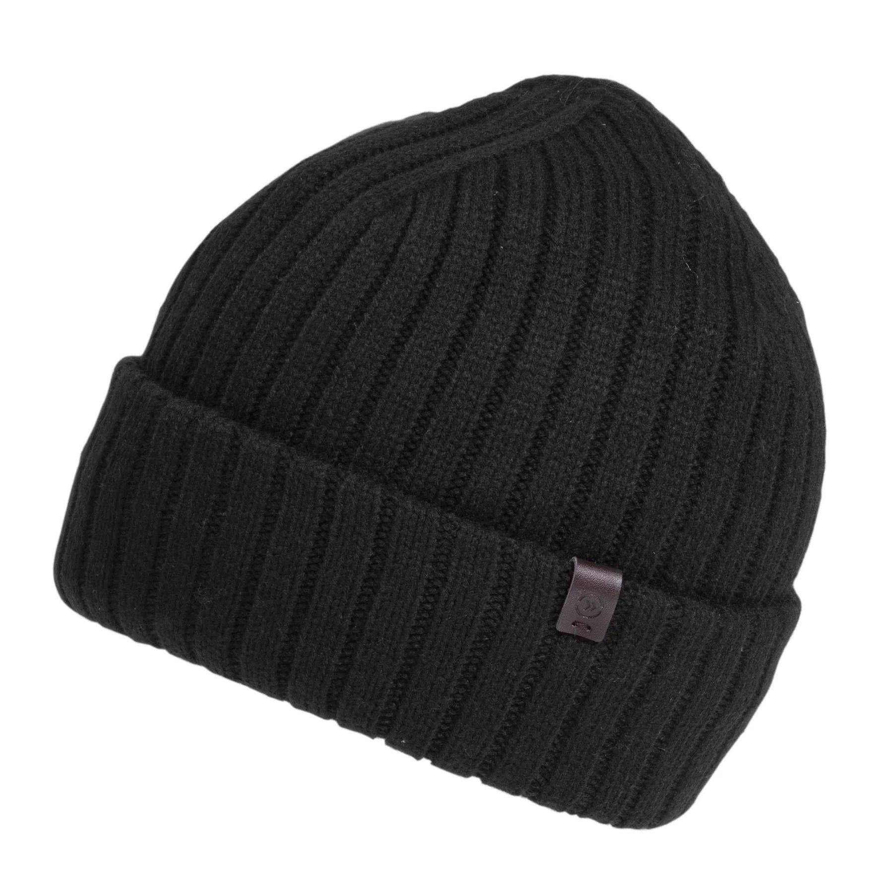 83435 Bonnet Maille Cotele Herren Schwarz ONE SIZE