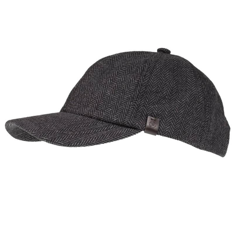 83452 Casquette Laine Chevrons Herren Grau ONE SIZE von isotoner