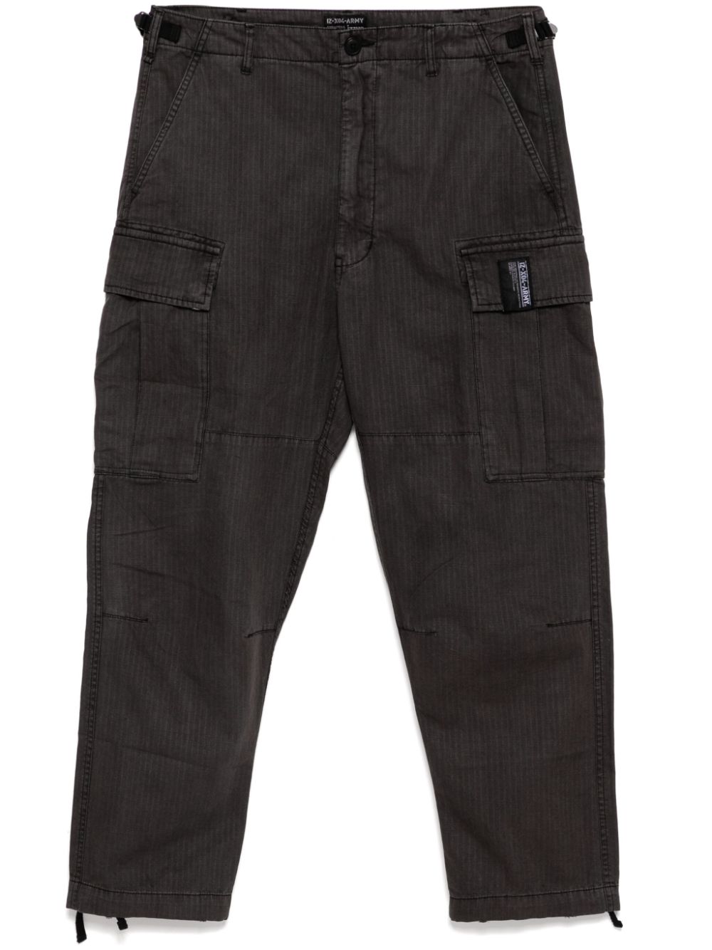 izzue Twill cargo pants - Black von izzue