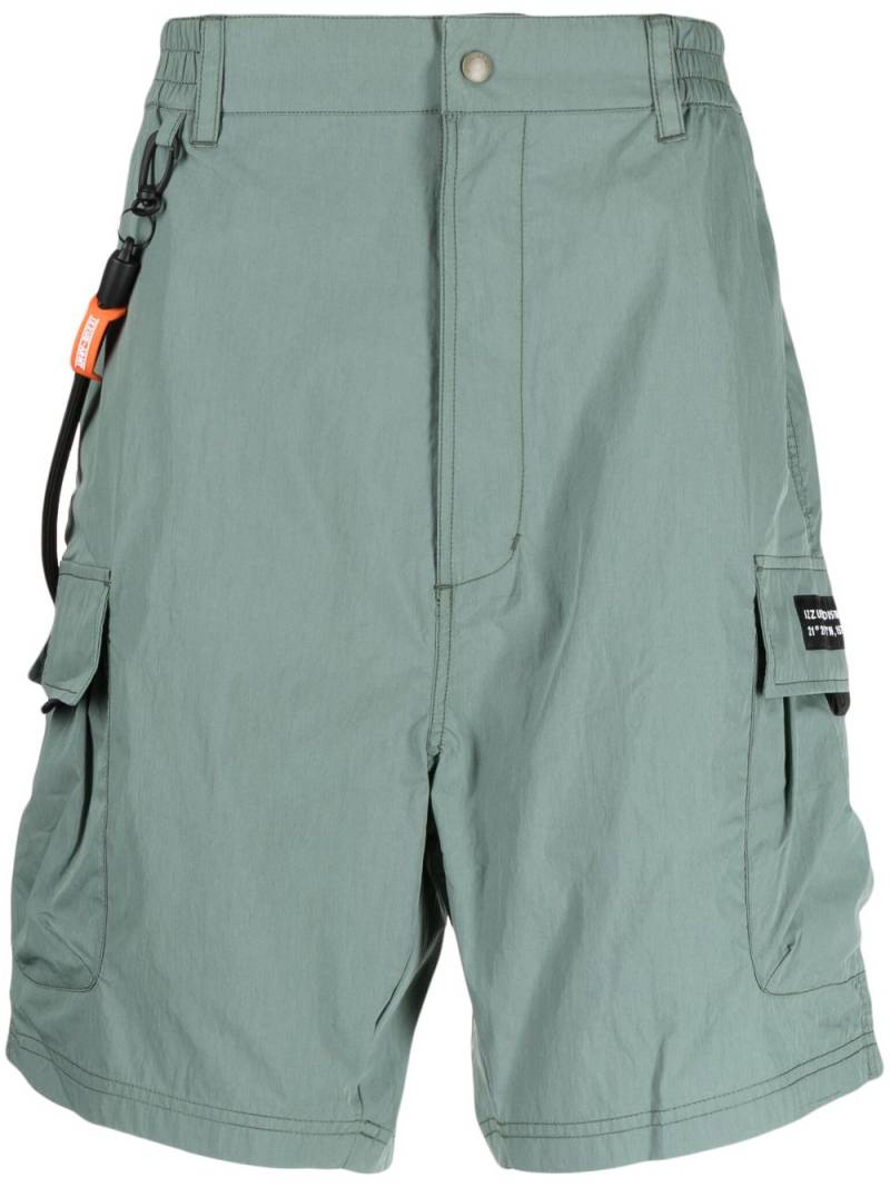 izzue cargo pockets sport shorts - Green von izzue