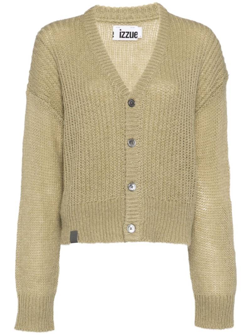 izzue chunky knit cardigan - Brown von izzue