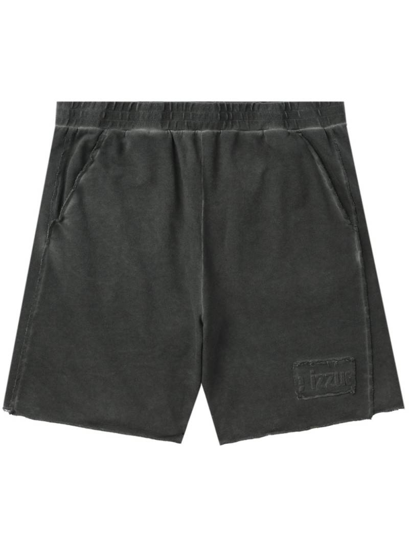 izzue cold-dye cotton shorts - Grey von izzue