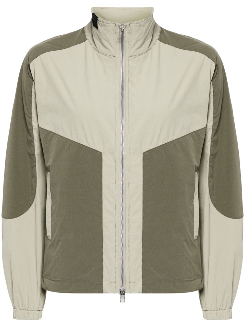 izzue colour-block track jacket - Green von izzue