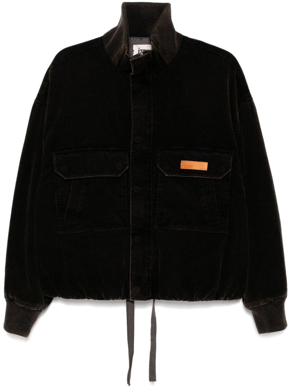 izzue corduroy jacket - Black von izzue