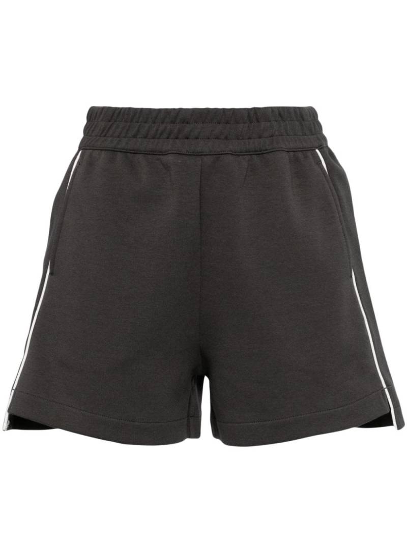 izzue cotton-blend track shorts - Grey von izzue