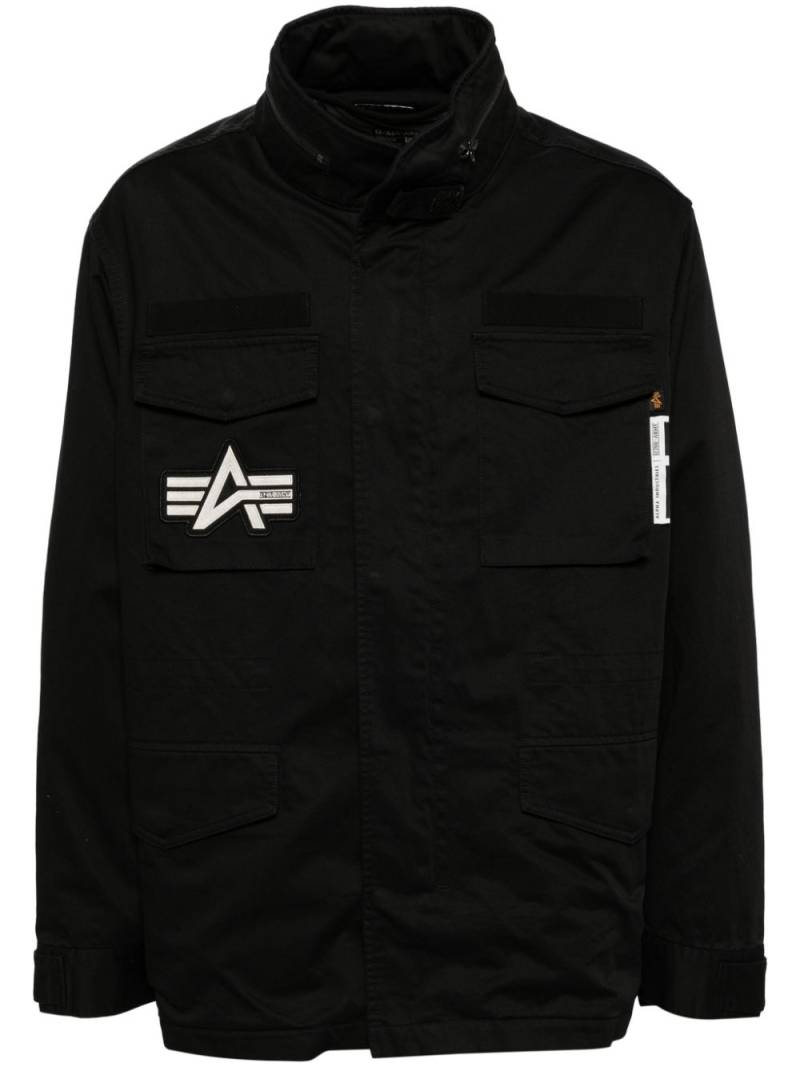 izzue detachable panel military jacket - Black von izzue